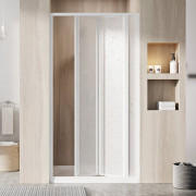 Душевые двери Ravak Supernova SDZ3 100х195 см профиль белый/пластик Pearl 02VA01O211