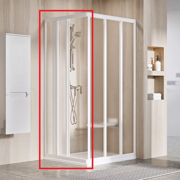 Душові двері Ravak Supernova ASRV3 75х198 см профіль білий/скло Grape 15V301R2ZG