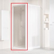 Душевая боковая стенка Ravak Supernova APSS 90х198 см профиль белый/пластик Pearl 940701R211