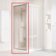 Душевая боковая стенка Ravak Supernova APSS 80х198 см профиль сатин/стекло Grape 94040UR2ZG