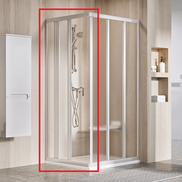 Душевые двери Ravak Supernova ASRV3 80х198 см профиль сатин/стекло Grape 15V40UR2ZG