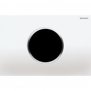 Кнопка смыва Geberit Sigma 10 питание от сети двойной смыв пластик альпийский белый 115.907.KJ.6