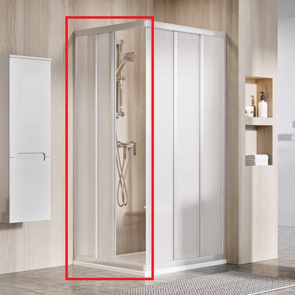 Душевые двери Ravak Supernova ASRV3 75х198 см профиль сатин/пластик Pearl 15V30UR211