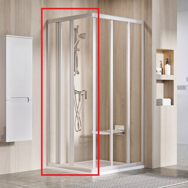 Душевые двери Ravak Supernova ASRV3 75х198 см профиль сатин/прозрачное стекло 15V30UR2Z1