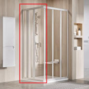 Душові двері Ravak Supernova ASRV3 90х198 см профіль сатин/прозоре скло 15V70UR2Z1