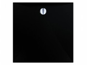 Душовий піддон Miraggio Brugge 900 кварцовий пісок Mirastone чорний 0000455