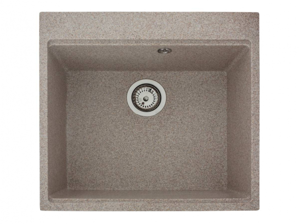 Мийка для кухні Miraggio Lagoon 54,1 х51,1 см кварцовий пісок Mirastone терра 0001200