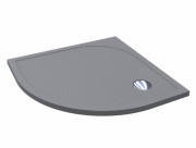 Душевой поддон Miraggio Madrid 800 кварцевый песок Mirastone серый 0000643