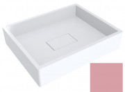 Раковина для ванной Miraggio Capri 49,4х39,5 см литой мрамор Miramarble светло-розовый 0000285