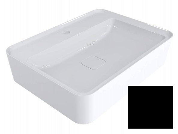 Раковина для ванної Miraggio Marrakesh 600 мармур мармур Miramarble чорний 0001633