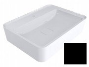 Раковина для ванной Miraggio Marrakesh 600 литой мрамор Miramarble черный 0001633