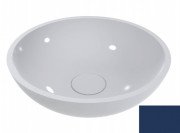 Раковина для ванної Miraggio Palermo Ø49,7 см литої мармур Miramarble сапфірово-синій 0000336