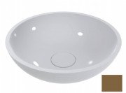 Раковина для ванної Miraggio Palermo Ø49,7 см литий мармур Miramarble перлинно-золотий 0000626