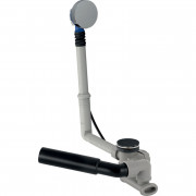 Слив для ванны Geberit d52 с поворотным механизмом и отделочным комплектом хром глянцевый 150.520.21.6