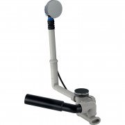 Злив для ванни Geberit d52 з поворотним механізмом та оздоблювальним комплектом хром глянсовий 150.520.21.6