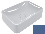 Раковина для ванной Miraggio Debora 50х35 см литой мрамор Miramarble синий 0001666