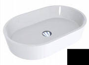 Раковина для ванної Miraggio Sorrento 55х35,1 см мармур мармур Miramarble чорний 0000352