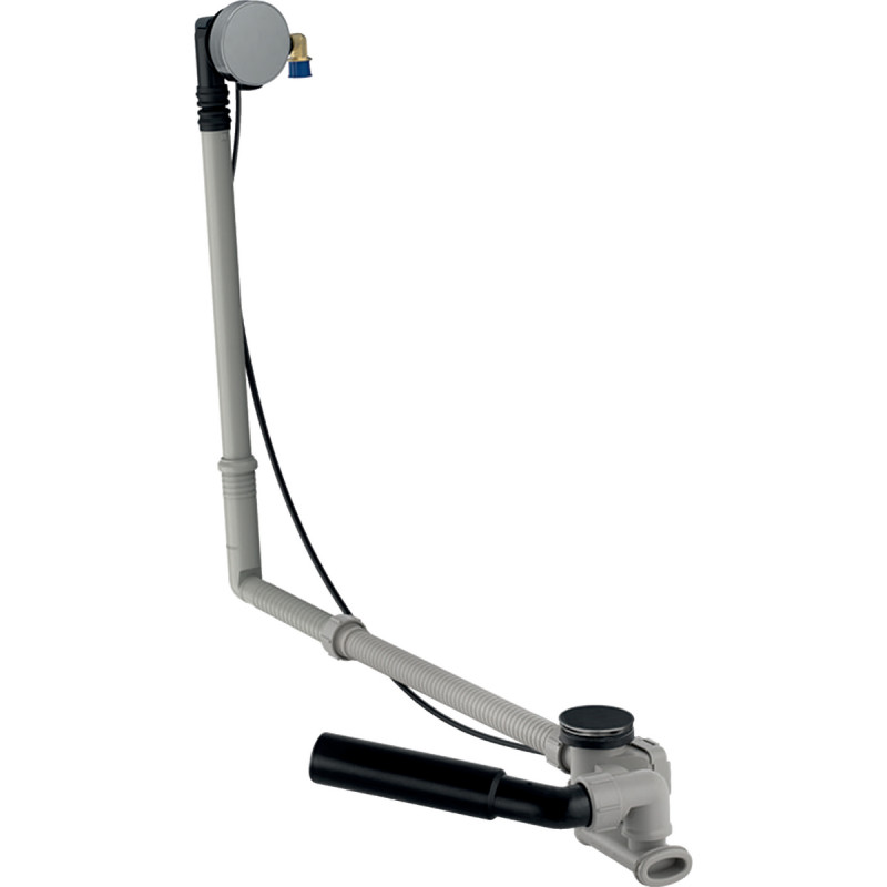 Злив для ванни Geberit d52 з поворотним механізмом та підведенням з оздоблювальним комплектом хром глянцевий 150.711.21.6