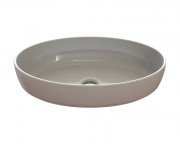 Раковина для ванної кімнати Snail Парадиз 60х40 см ливарний мармур білий 179