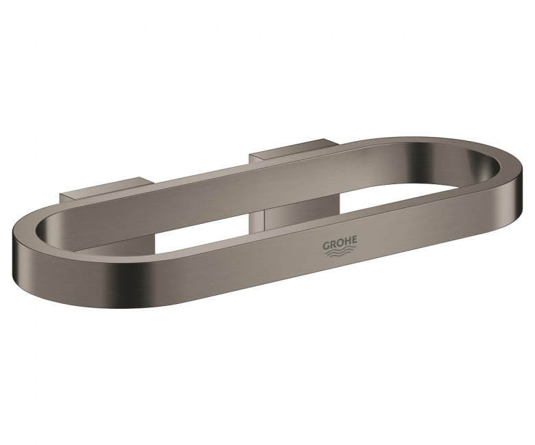 Держатель для полотенец Grohe Selection 20 см металл тёмный графит матовый 41035AL0