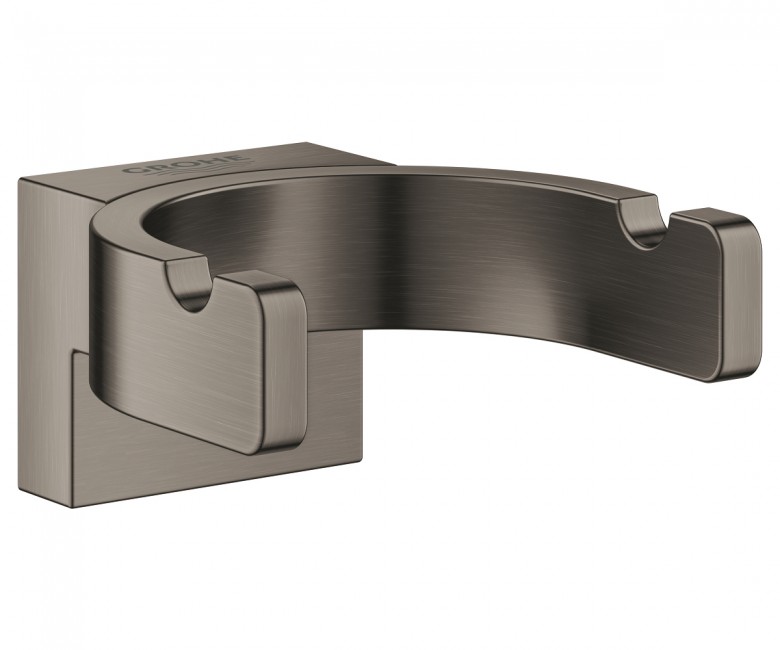 Крючок для ванной Grohe Selection двойной металл темный графит матовый 41049AL0