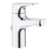 Змішувач для раковини Grohe BauFlow одноважільний із донним клапаном хром 23751000