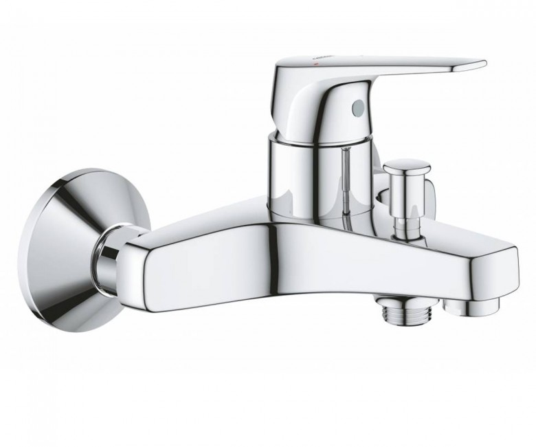 Смеситель для ванной Grohe BauFlow однорычажный хром 23601000