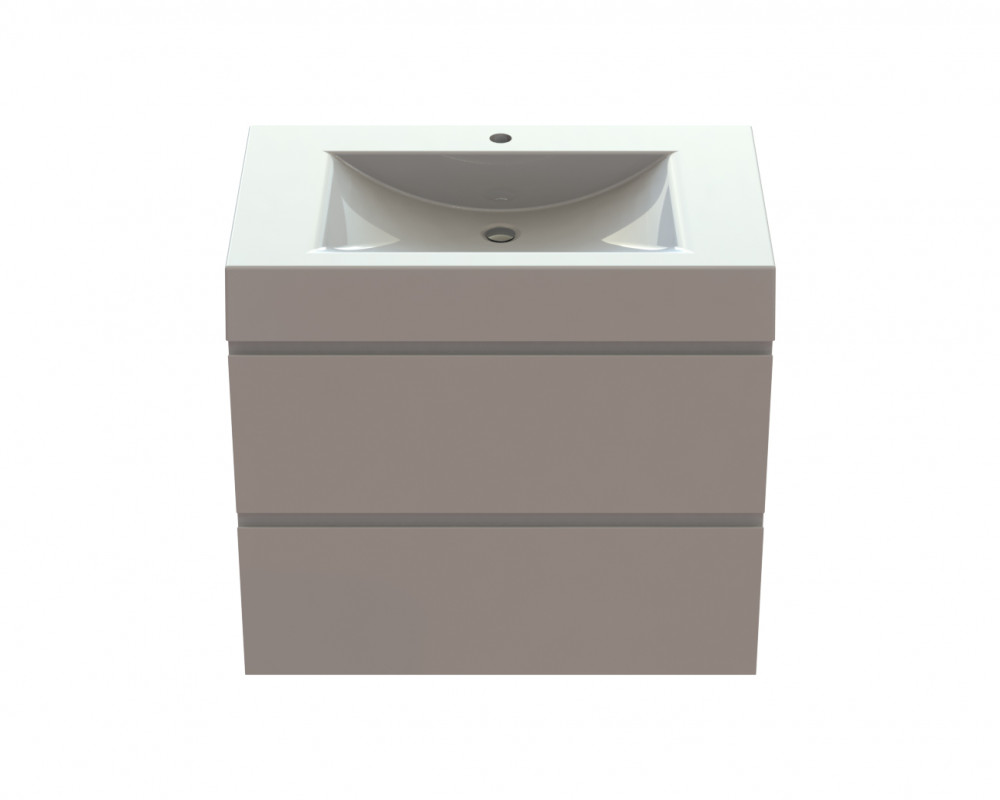 Тумба Snail Элегия с раковиной Атлант 80х48,5 см крашенный МДФ/литьевой мрамор белый 800КМ163/800