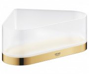 Полочка для ванной Grohe Selection угловая холодный рассвет глянцевый 41038GL0