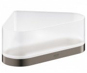 Полочка для ванной Grohe Selection угловая темный графит матовый 41038AL0
