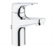 Змішувач для раковини Grohe BauFlow одноважільний із донним клапаном хром 23751000