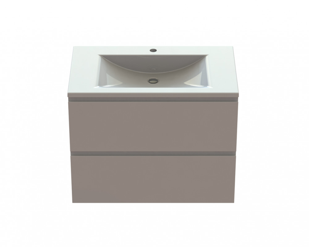 Тумба Snail Элегия с раковиной Орфей 80х48,5 см крашенный МДФ/литьевой мрамор белый 800КМ165/800