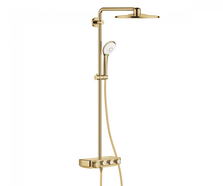 Душевая стойка Grohe Euphoria Smart Control System 310 Duo с термостатом холодный рассвет глянцевый 26507GL0