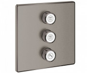 Перемикач для душу Grohe Grohtherm SmartControl на 3 виходи графіт темний матовий 29127AL0