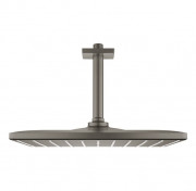 Верхний душ Grohe Rainshower 310 Mono Cube с потолочным держателем темный графит матовый 26566AL0