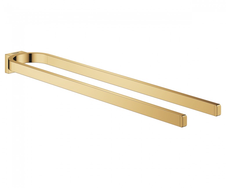 Держатель для полотенец Grohe Selection двойной металл холодный рассвет глянцевый 41059GL0