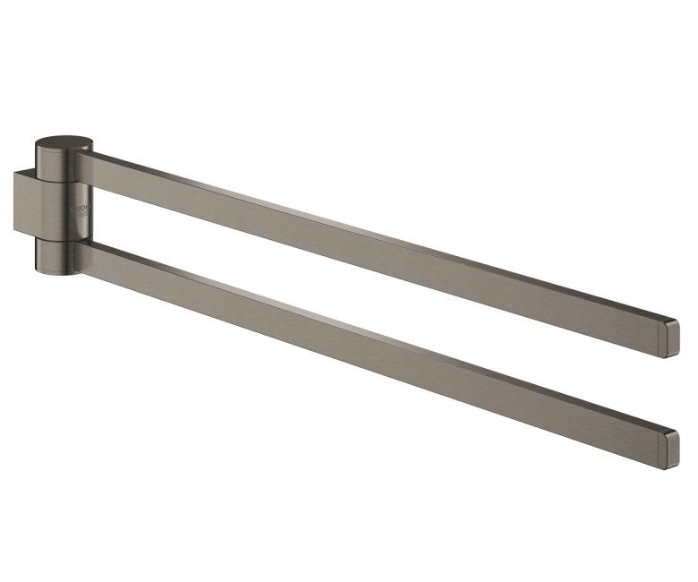 Тримач для рушників Grohe Selection поворотний метал темний матовий графіт 41063AL0