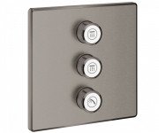 Перемикач для душу Grohe Grohtherm SmartControl на 3 виходи графіт темний матовий 29127AL0