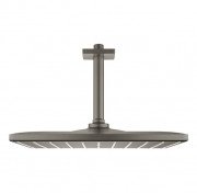 Верхний душ Grohe Rainshower 310 Mono Cube с потолочным держателем темный графит матовый 26566AL0