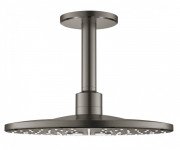 Верхний душ Grohe Rainshower 310 SmartActive с потолочным держателем темный графит матовый 26477AL0