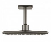 Верхний душ Grohe Rainshower SmartActive 310 Cube с потолочным держателем темный графит матовый 26481AL0
