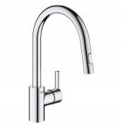 Смеситель для кухни Grohe Feel однорычажный с выдвижной лейкой хром 31486001