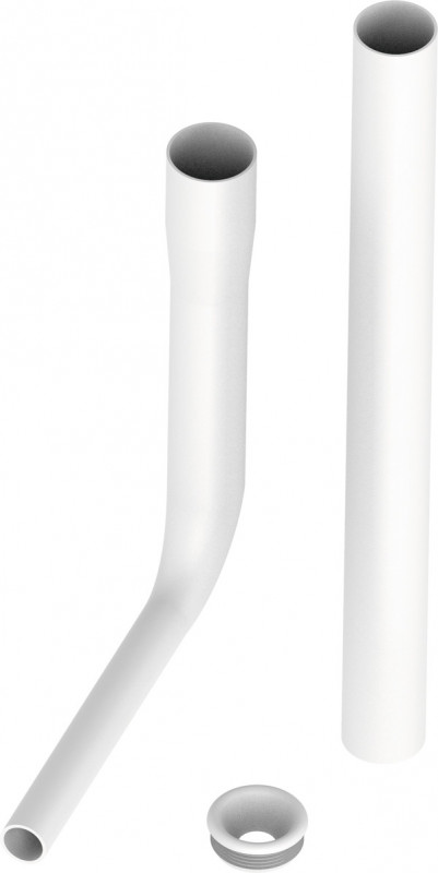 Промывочная труба TECE для подключения туалета для приседаний белый 9820324