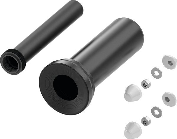 Комплект удлиненных патрубков TECE DN 90 для присоединения унитаза 40 см полиэтилен 9820305