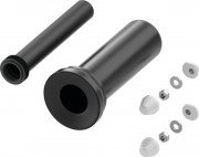 Комплект удлиненных патрубков TECE DN 90 для присоединения унитаза 40 см полиэтилен 9820305