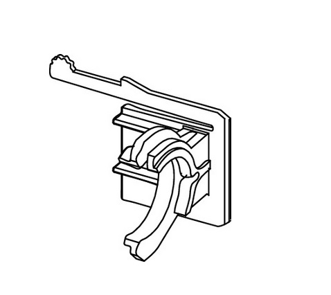 Держатель заливного клапана ТЕСЕ для сливного бачка Octa 27 мм M 30 9820375