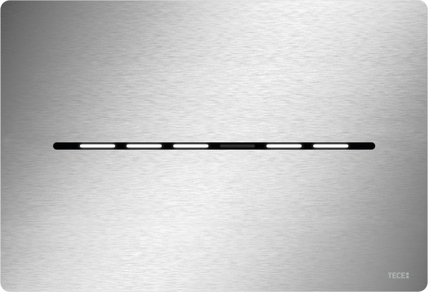 Кнопка смыва для унитаза TECE TECEsolid электронная 230 В с покрытием против отпечатков нержавеющая сталь сатин 9820474