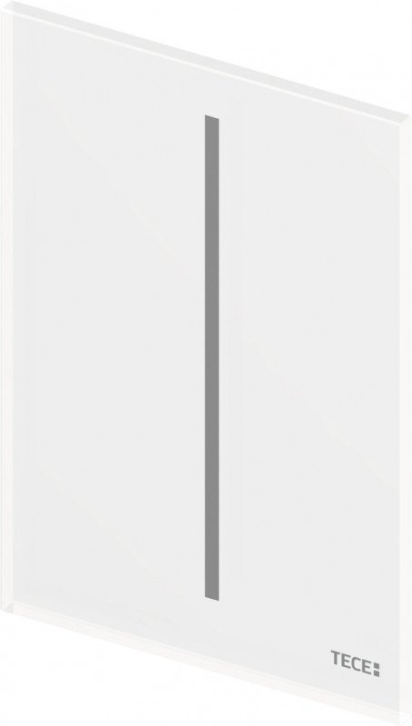 Кнопка смыва для писсуаров TECE TECEfilo сенсорная стекло белый 9820537