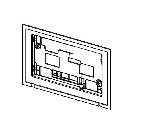 Монтажная рамка для панели смыва TECE TECElux mini 9820397