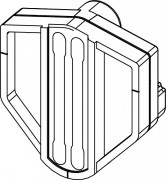 Защита застенного пространства для установки унитаза-биде TECE 9820568